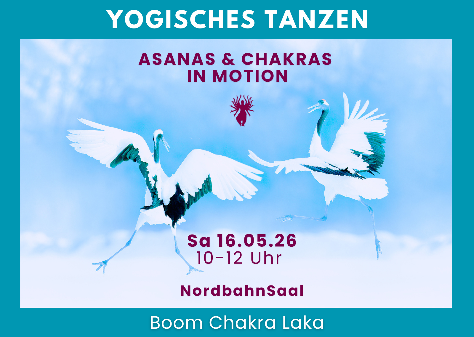 Boom Chakra Laka - Conscious Dance in Vienna mit dunkelbunt