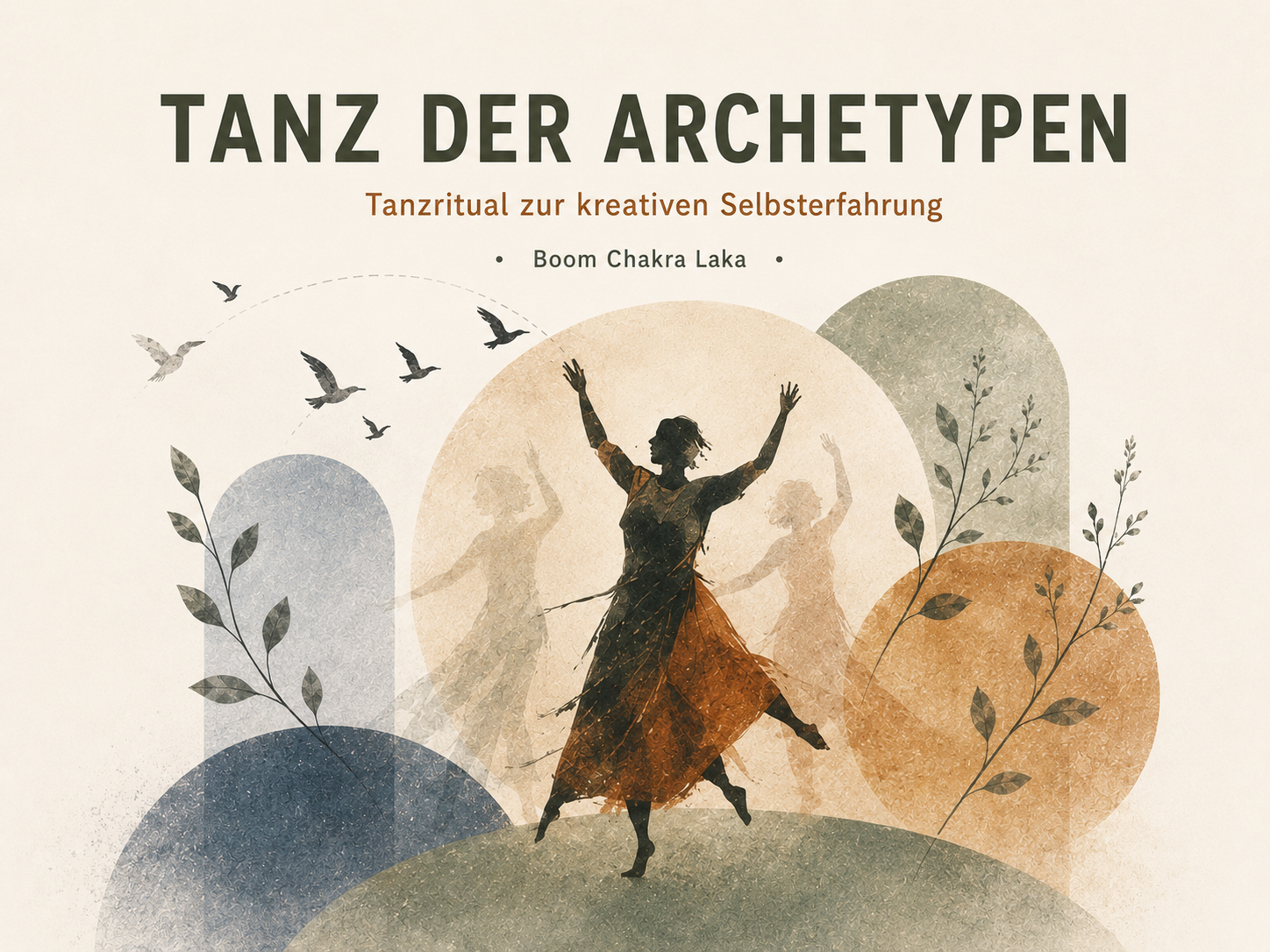 Tanz der Archetypen bei Boom Chakra Laka im NordbahnSaal in Wien